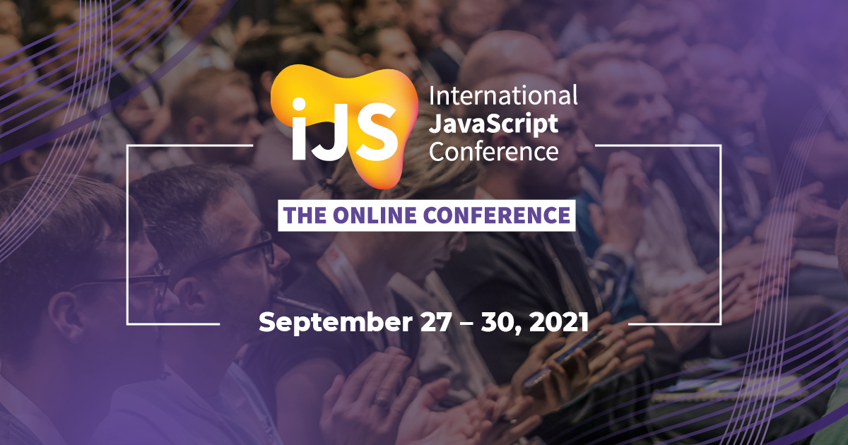 Online Conference Concept - International JavaScript Conference